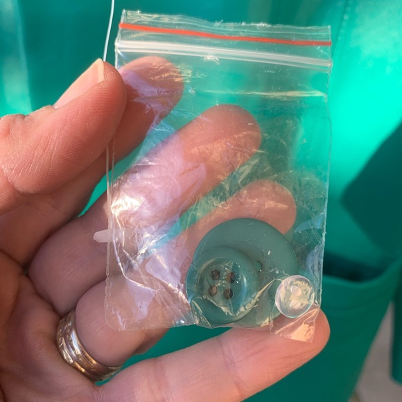 Bagatelle green genuine leather blazer/jacket one button size S - Picture 7 of 16